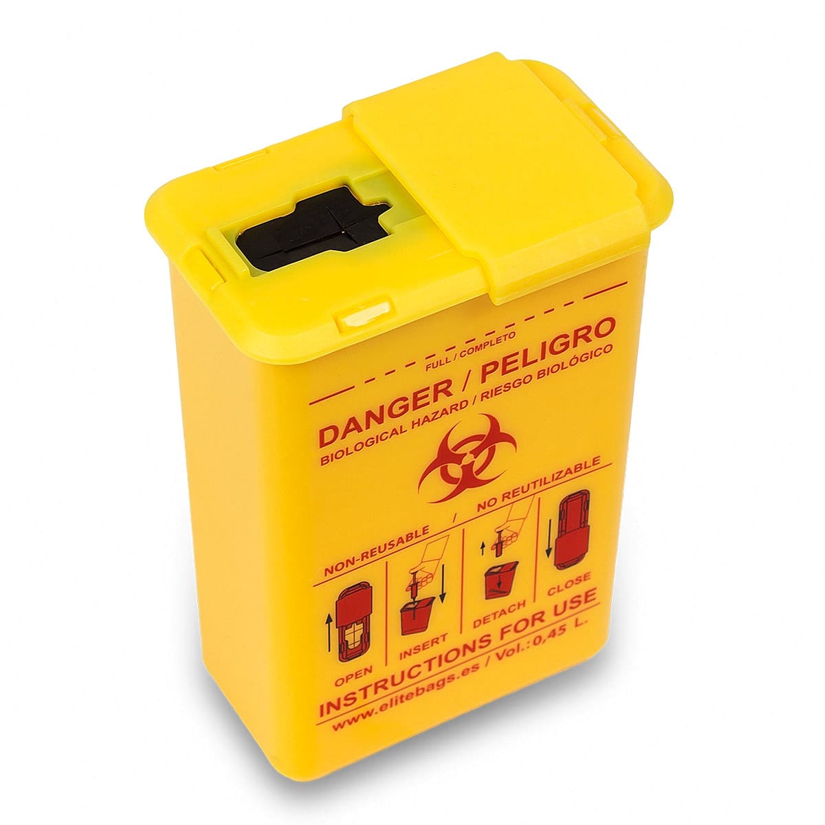 Combio's xl Contenedor agujas de bolsillo